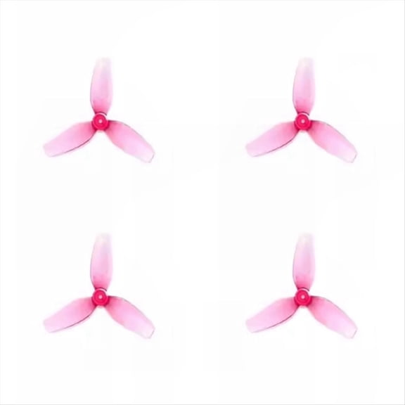 Hélice de 3 Palas para PC FPV (1,2 X 0,9 X 3 Pulgadas, 1,22 Pulgadas), Eje de 1 mm para Drones RC FPV, Piezas DIY A