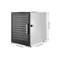 thumbnail image 2 of Miumaeov 800 W 12-Tray Food Dehydrator, Silver, 2 of 16