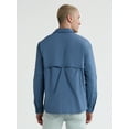 thumbnail image 3 of Ozark Trail Men's & Big Men's Upstream Shirt with Long Sleeves, UPF 50+, Sizes S-3XL, 3 of 6