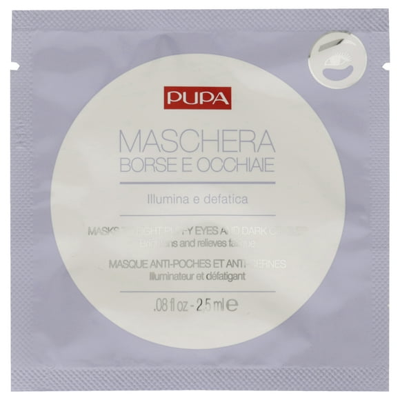 Pupa Milano Máscara Máscara para combatir los ojos hinchados y las ojeras 0.08 oz Pupa Milano Máscara 0.08 oz