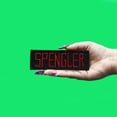 thumbnail image 2 of Spengler Name Tag Patch Costume Embroidered Iron On, 2 of 2