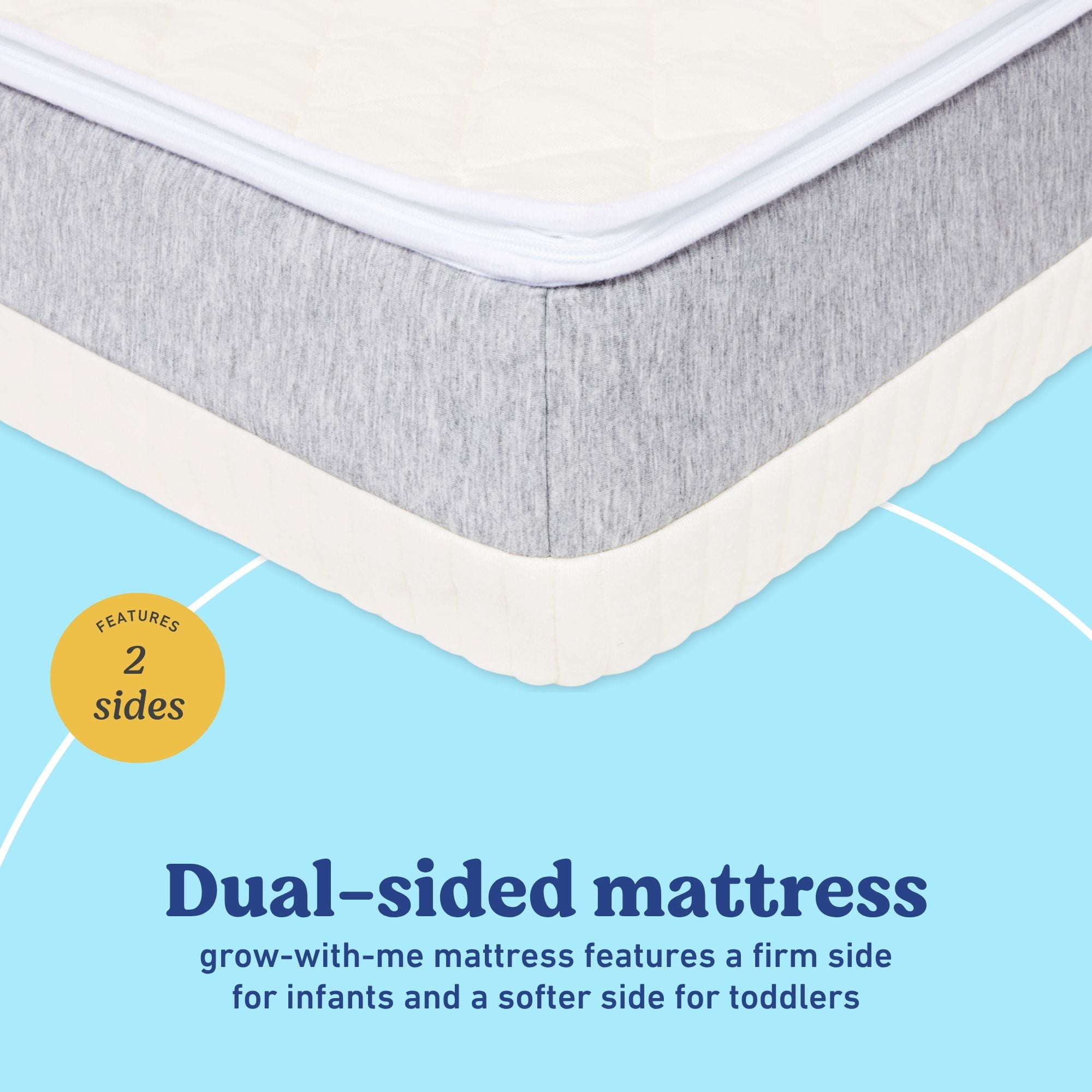 Graco Ultra 2-in-1 Crib and Toddler Mattress