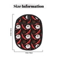 thumbnail image 3 of Pofeuu Red Hot Chili 1 Print Silicone Pot Mat Mitten With Hanging Loop Heat Resistant Oven Mitts Non-Slip Bbq Baking Smoking Potholders, 3 of 7