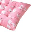 thumbnail image 3 of Almohadillas de cojín suaves, almohadillas para sillas de sofá para actividades en el interior, hogar, dormitorio y acampar al aire libre Magnolia rosa Sunnimix Almohadilla de cojín del asiento de la silla cuadrada, 3 of 8