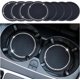 thumbnail image 1 of Posavasos de silicona antideslizantes para coche, 8 unidades, 2 estilos, con brillantes, accesorios para el interior del coche, color negro, 1 of 6