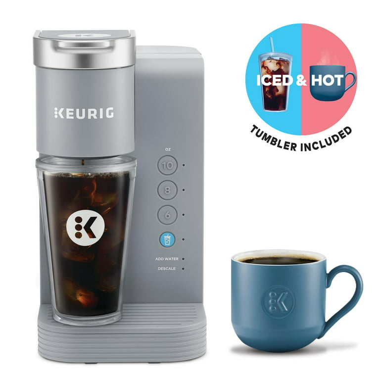 Iced Coffee Maker Hot and Cold Single Serve for K Cup Iced Coffee