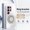 Titaniumwhite, variant on Designed for Samsung Galaxy S25 Ultra Case, Skin Friendly Smoothly Diamond Magsafe Ring Bracket Drop Protection Cover Shockproof Ultra Slim Anti-Scratch Lightweight for S25 Ultra - Blue