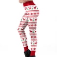 thumbnail image 4 of Leggings Navideños Para Mujeres Pantalones de Yoga Niñas Flacas Navidad Jingle Bell Impreso Cintura Alta Pantalones Elásticos Odeerbi ODB209690, 4 of 5