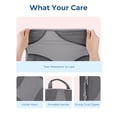 thumbnail image 6 of BAGSMART Compression Packing Cubes for Travel, Compressible Packing Cubes for Carry On Suitcase, Lightweight Travel Essentials (6-Pack (1L+2M+2S+1Shoe Bag),Gray, 6 of 6