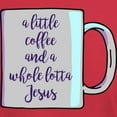 thumbnail image 3 of CafePress - A Little Coffee & A Whole Lotta Jesus Dark T Shirt - Men's Classic Graphic Cotton T-Shirt, 3 of 4