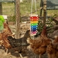 thumbnail image 7 of Chicken Toy Chicken Xylophone Toy Wooden Suspensible Hen Musical Toy with 8 Keys Coop Pecking Toy Hanging Feeder Toy for Chicken Bird Parrot Macaw Hens, 7 of 7