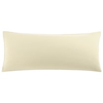 REGALWOVEN Zippered Body Pillowcase Soft Microfiber Long Pillowcase, Khaki, Body(20"x54")
