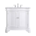 thumbnail image 3 of 36 inch Single Bathroom Vanity set in White, 3 of 8