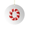 thumbnail image 2 of Cheapark 26 Letter Candy Cane Ornaments - Festive Pendants for Tree Hanging, Personalized Decor for Holiday Season, 2 of 5