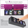 thumbnail image 3 of WPGEAR Trading Card Deck Case for 840 Cards, Storage Box with Display Windows for MTG Commander, PTCG, Sport Cards and Other Trading Card Games - Purple, 3 of 5