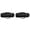 Black 2PCS, variant on Flute Carrying Bag With Adjustable Shoulder Strap Water Proof Cloth Flute Storage Bags Recorder Flute Bag Flute Storage Pouch Zipper Carrying Bag Storage Bag Soprano Recorde