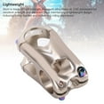 thumbnail image 3 of Vástago De Ciclo De Carretera, Vástago De Ciclismo De aleación De Aluminio De Alta Resistencia CNC, 28.6 Mm Y 31.8 Mm De Diámetro Para Diversos Ciclismo, 3 of 7
