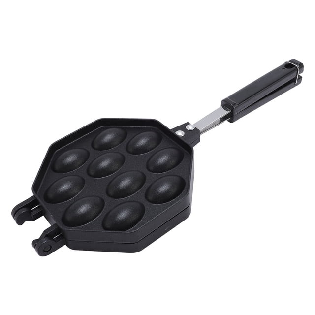 Bubble Waffle Pan, Easy To Clean Anti Stick Egg Waffle Pan for Commercial Use