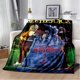 thumbnail image 3 of Mantas de película de terror B-Beetlejuice, manta de franela, manta cálida, manta suave y cómoda, manta de viaje, ropa de cama, regalo de cumpleaños, 3 of 5