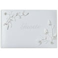 thumbnail image 2 of Baby Rose Collection Wedding Guest Book 6 X 9 Inches White, 2 of 3