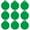 Green, variant on Didog 20pcs Aluminum Dog ID Tags Personalized Custom Round Shape Tag Blank No Engraved