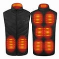 thumbnail image 5 of Xdegoge Heated Vest for Women Men Rechargeable Lightweight Electric Vests Zip Up Down Jackets Thermal No Battery Winter Jacket with Zipper Pockets (No Battery), 5 of 10