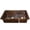 Antique Copper, variant on Native Trails CPK577 Cocina Duet 40" Undermount Double Basin Copper Kitchen Sink - Nickel
