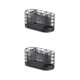 thumbnail image 1 of Matsuzay Marco de hierro duradero: caja de almacenamiento de escritorio organizada y accesorios con mano de obra exquisita negro negro 2Conjunto, 1 of 6
