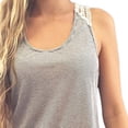 thumbnail image 5 of WAYUTE Womens Tank Tops Summer Lace Back Hollow Design Comfortable Soft Vest Top Casual Versatile Outdoor Daily Wear, 5 of 5