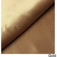 thumbnail image 2 of Luxury Satin 100 Percent Polyester Solid Sheet Set, Full, Gold, 2 of 4
