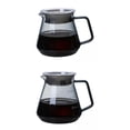 thumbnail image 1 of veasfak 2x Glass Pour Over Coffee Pot Hand Drip Coffee Server Coffee Pot, 1 of 9