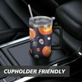 thumbnail image 7 of Halloween Pumpkin 40 oz Coffee Tumbler with Handle Double Wall Cup Modern Tumbler for Spring Summer Birthday Christmas, 7 of 7