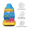 thumbnail image 4 of Balery Submarine And Landscape Funda de Asiento para Auto con Diseño - Cubierta Frontal Suave y Transpirable con Protector Antideslizante- 1 Unidad, 4 of 5