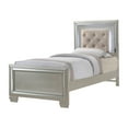 thumbnail image 2 of Picket House Furnishings Glamour Youth Twin Platform Bed, Champagne, 2 of 4