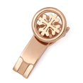 thumbnail image 4 of Hebilla de cinturón para reloj con hebilla plegable Hebilla de mariposa de oro rosa Hebilla de reloj de 18 a 20 mm, 4 of 5