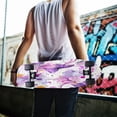 thumbnail image 7 of 44"x10" Skateboard Grip Tape Protector Sheets Nonslip Protection Griptape Sheet for Outdoor Sports Purple Butterfly with Swirls, 7 of 7