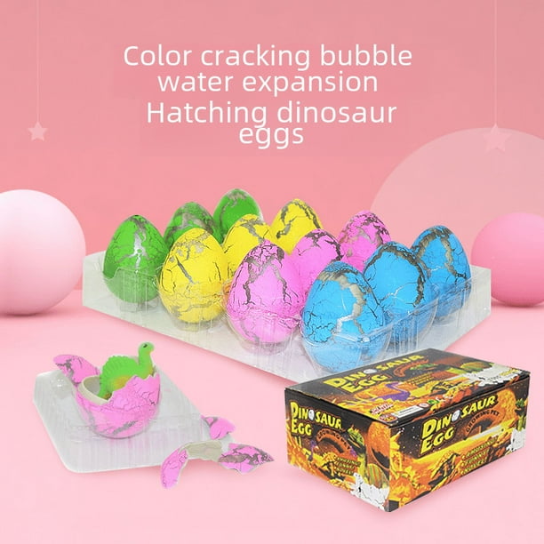 Huevos de dinosaurio de colores extra grandes, huevos de