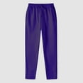 thumbnail image 2 of WENWU Women'S Pants Womens Pants Casual Purple Pants Womens Comfy Work Pants Womens Trousers High Waisted with Pockets Womens Fall Pants, 2 of 3