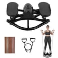 thumbnail image 3 of Rock Stepper, Rock Stepper Side to Side, Low-Shock Lateral Rocking Fitness Stepper, Workout Exercise Equipment with LCD Monitor and Resistance Bands for Legs, Glutes, Abs, 3 of 11