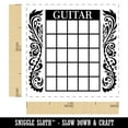 thumbnail image 2 of Guitar Chord Chart Self-Inking Rubber Stamp Ink Stamper - Brown Ink - Small 1 Inch, 2 of 7