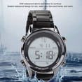 thumbnail image 3 of RELOJ DE PULSERA PARBRES, LED Night Ligh Alloy Band Aplicacia Multifuncional Amplia Vigilancia Para Clases digitales, 3 of 7