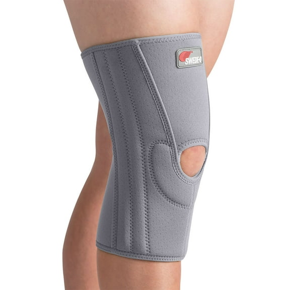 Swede-O Thermal Vent Knee Stabilizer Brace - Gray, Large