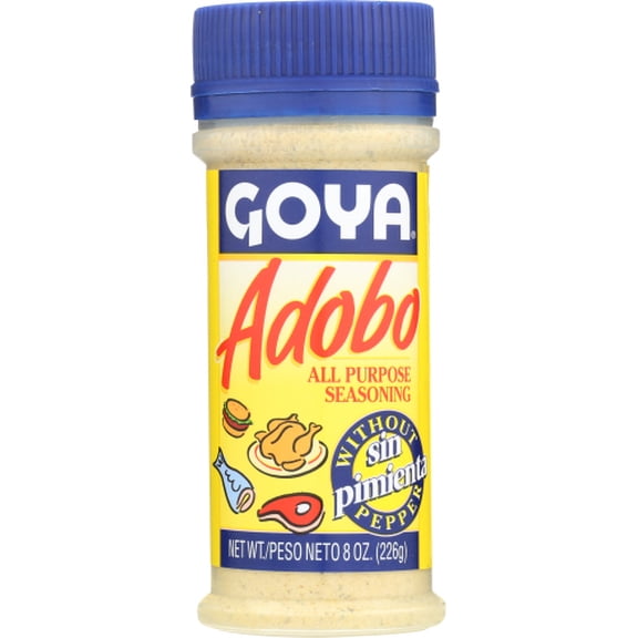 GOYA Seasoning Adobo Without Pepper 8 oz (Pack of 24)