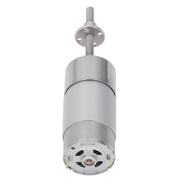 12V DC Self-Locking Gear Motor - Helical Reduction Motor With M6 Flange For Robotics & Automation