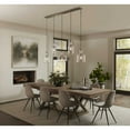 thumbnail image 3 of Progress Lighting, Latrobe, 1-Light Pendant, Matte Black, Clear Glass Shade, 3 of 5