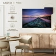 thumbnail image 5 of Elephant Stock Rock Jetty And Chesapeake Bridge Wall Art - Horizontal Canvas Wall Art - Living Room Wall Decor - Architecture Canvas - Teal And Orange Decor - 36" x 24", 5 of 8