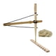 thumbnail image 2 of Bow Drill Práctica Primitiva Kit de Encendedor de Fuego Herramienta de Supervivencia Al, 2 of 9