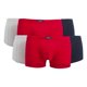 thumbnail image 1 of TOM TAILOR Men Shorts, Pack de 6 - X-LASTIC, Boxer, Pantalones, Algodón Stretch Marino/Rojo/Gris XL (X-Large), 1 of 1