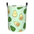 thumbnail image 1 of Fotbe Avocado Cesto de Ropa con Asas, Cesto Impermeable de Gran Capacidad, Bolsa de Lavado para Dormitorio, Cesto de Ropa con Ruedas y Asas-Small, 1 of 6
