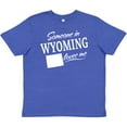 thumbnail image 3 of Inktastic Someone in Wyoming Loves Me Youth T-Shirt, 3 of 5